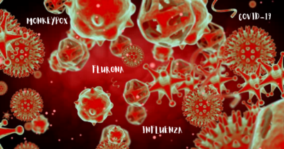 Virus at microscopic level